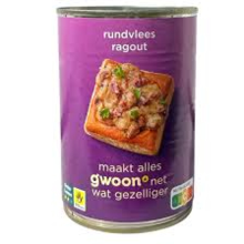 G'woon Rundvleesragout   400 g