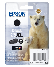 Epson 26XL Claria Premium inkt, zwart enkelverpakking