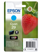 Epson Aardbei enkelverpakking cyaan 29 Claria Home inkt