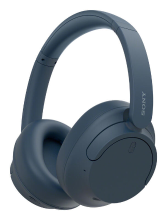Sony WH CH720N draadloze Bluetooth koptelefoon met ruisonderdrukking – tot 35 uur batterijduur en snellaadfunctie – blauw