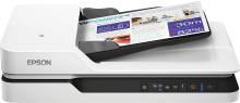 EPSON WorkForce DS 1660 W vlakbedscanner 1200 x 1200 DPI A4 zwart, wit