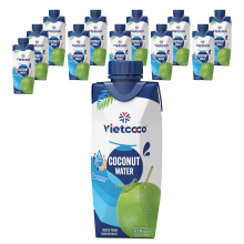 Vietcoco kokoswater   12 x 330 ml