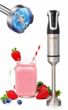Royalty Line Staafmixer 800W RVS   Krachtige Handblender met Variabele Snelheid