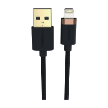 Duracell USB7022A Lightning kabel Zwart