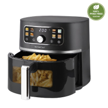 Emerio AF 133253.1, Digitale airfryer, 5,7 L, Kijkvenster, Zwart
