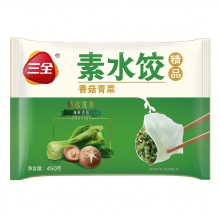Sanquan San Quan vegetarische dumplings met paddenstoel en paksoi 450 g