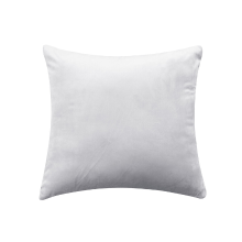 Deconovo Nederlandse fluweel sierkussenhoes   lichtgrijs   45 x 45 cm   1 stuk
