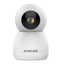 JUANCLOUD 3MP Binnencamera Babyfoon Pan Tilt Beveiligingscamera's Nachtzicht