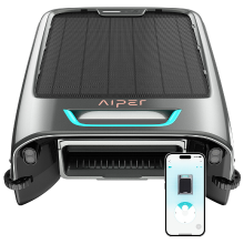 [IFA 2026 Gebruikt Model] Aiper EcoSurfer S2 – Op Zonne energie Werkende Draadloze Zwembadoppervlaktereiniger | 24/7 Oppervlaktereiniging met 35 Uur Batterijduur, Wi Fi/Bluetooth App bediening,