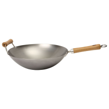 School of Wok 36 cm wok van koolstofstaal zonder coating