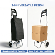 Tahang Strong bird 2026 Nieuw Model | Ergonomische Handgreep Zwarte Grote Opvouwbare Boodschappenwagen, Populair Europees Ouderenvriendelijk Winkelwagentje, Grote Capaciteit & Stevige Constructie voor Supermarktboodschappen