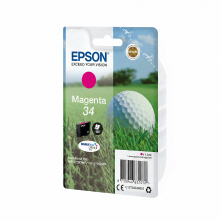 Epson golfbal singlepack magenta 34 DURABrite Ultra inkt