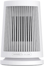 Xiaomi bureauverwarming – 600 W PTC keramische elektrische kachel, 45° oscillatie, instelbare thermostaat, compact en draagbaar ontwerp, omval  en oververhittingsbeveiliging, wit