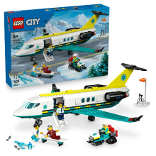 LEGO City 60465 ambulancevliegtuig voor noodgevallen