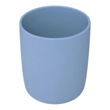Atmosphera Siliconen Kinder Eetset   Blauw, 4 stuks
