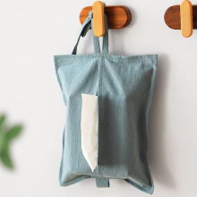 WhereHike 1 stuks draagbare tissuezak, hangende tissuehouder voor diverse plaatsen, blauw