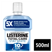 Listerine total care stay white arctic mint mondwater 500 ml