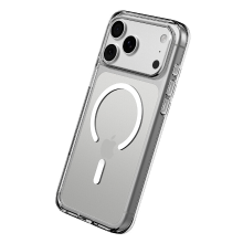 RHINOSHIELD beschermhoes voor iPhone 17 Pro Max, MagSafe compatibel, schokbestendig met valbescherming van militaire kwaliteit, helder, anti vergeling, transparant
