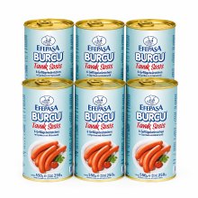 Efepasa Burcu Tavuk Sosis (Kipworst) 550 g Turks x 6