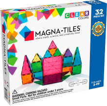 02132   MAGNA TILES® Clear Colors 32 delige set