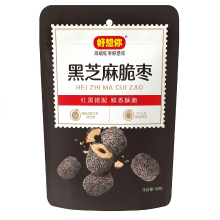 Haoxiangni krokante Chinese dadel met zwarte sesam 108 g