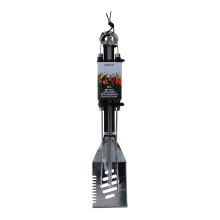 Alpina BBQ gereedschapset – 6 delige barbecueset met spatel, BBQ tang en vleesvork – Inclusief 4 spiesjes – Roestvrij staal – Ideaal voor het grillen van vlees en groenten