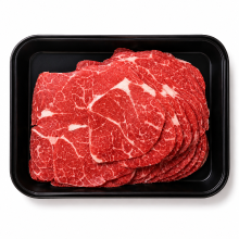 Sukiyaki hotpot met dun gesneden rundernek (2 mm)   500 g