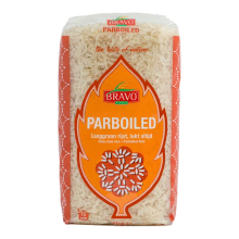 Bravo voorgekookte rijst   1 kg