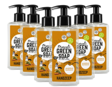 Marcel's Green Soap Handzeep   Sandelhout & Kardemom   6 x 250 ml