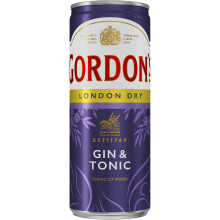 Gordon's Gin & Tonic   250 ml