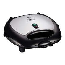 Tefal SW614831 tosti ijzer en paninipers   capaciteit voor 2 tosti's   platen met antiaanbaklaag   klaar lampje