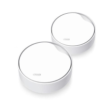 TP Link DECO X50 POE(2 PACK) mesh wifi system Dual band (2.4GHz / 5GHz) Wi Fi 6 (802.11Ax) White Interna