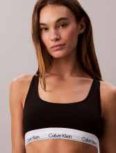 Calvin Klein ongelijnde bralette UB1   zwart   dames   XXS