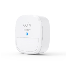 Eufy Security bewegingssensor, beveiligingsysteem met alarm, 100° zichtbereik, 9 m werkafstand, batterijduur tot 2 jaar, instelbare gevoeligheid, bedient HomeBase monitoringapparaten, HomeBase nodig