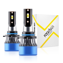 Roadsun 9005/HB3 superheldere lamp 6000 K koel wit licht, met koelventilator, aansluiten en gebruiken, IP68 waterdicht, geschikt voor automistlampen/verstralers