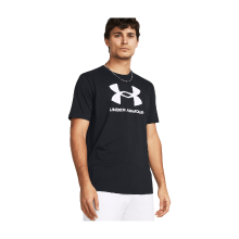 Under Armour Heren T shirt Korte Mouwen Zwart / Wit Sportstyle Collectie S
