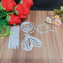WhereHike Festivals Metalen snijvorm voor scrapbooking   Duurzaam, snijstencils voor doe het zelf scrapbook fotoalbum decoratief papier kaart, kaartmaken materialen, embossing