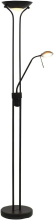 VidaXL LED Vloerlamp   Dimbaar, 23 W, zwart, 180 cm