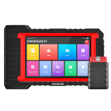 KINGBOLEN K7 diagnoseapparaat voor alle autosystemen, levenslange gratis updates, ECU codering, actieve test, 28 resets, vergelijkbaar met LAUNCH X431 CRP919E BT