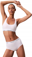 Calvin Klein damesshort LV00QF8527 wit katoen modal elastaan 1X