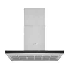 Siemens LF98BIP50 iQ500 Island Cooker Hood   90 cm roestvrij staal   867 m³/h max. Afzuigcapaciteit   Energieklasse A+   54 dB geluidsniveau   Dimbare LED verlichting