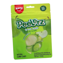 Amos Peelerz gummie   groene appel 65 g