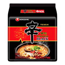 Nongshim Shin Ramyun zwart multipack 4 x 130 g