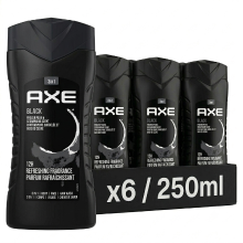 AXE douchegel   Black 250 ml (6 pack)
