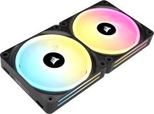 Corsair QX140 RGB starterset   Zwart (set van 2)   140 mm