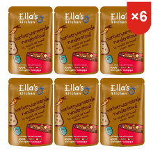 Ella's Kitchen biologische runderstoofpot met wortel 8M+ 190 g*6