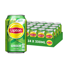 Lipton Ice Tea Green Laag in Suiker   24 x 330 ml