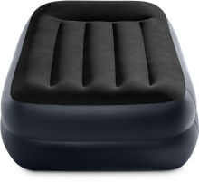 Intex Elektrisch luchtbed voor eenpersoonsbed   99 x 191 x 42 cm, Zwart
