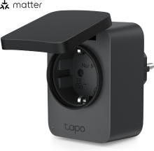 TP Link Tapo P410M slimme stekker 3680 W zwart