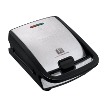 Tefal SW857D Wafelijzer   Antiaanbakplaten   Indicatielampjes   Instelbare bruiningsgraad   Verticaal opbergontwerp